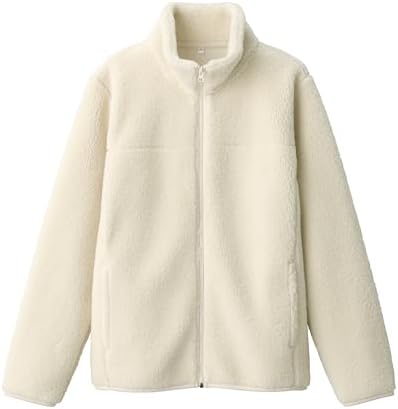 BRIEFING フリースジャケット XS アイボリーレディース